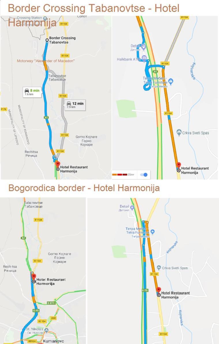 Harmony Hotel Κουμάνοβο Εξωτερικό φωτογραφία
